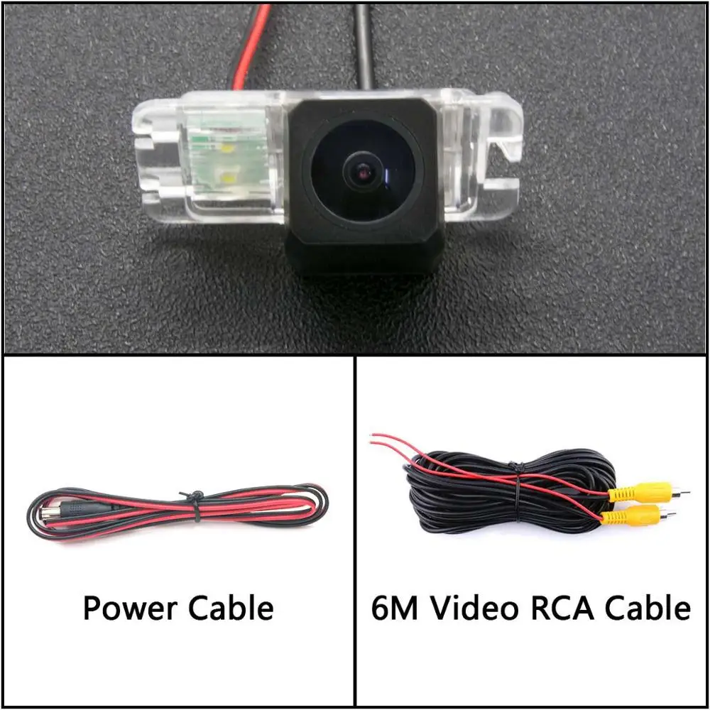 Camera Only Full HD резервная камера заднего вида для Ford Focus 2 Mondeo C-Max S-Max Galaxy Fiesta Kuga EcoSport Автостоянка ЖК-зеркало монитор - Название цвета: Camera Only