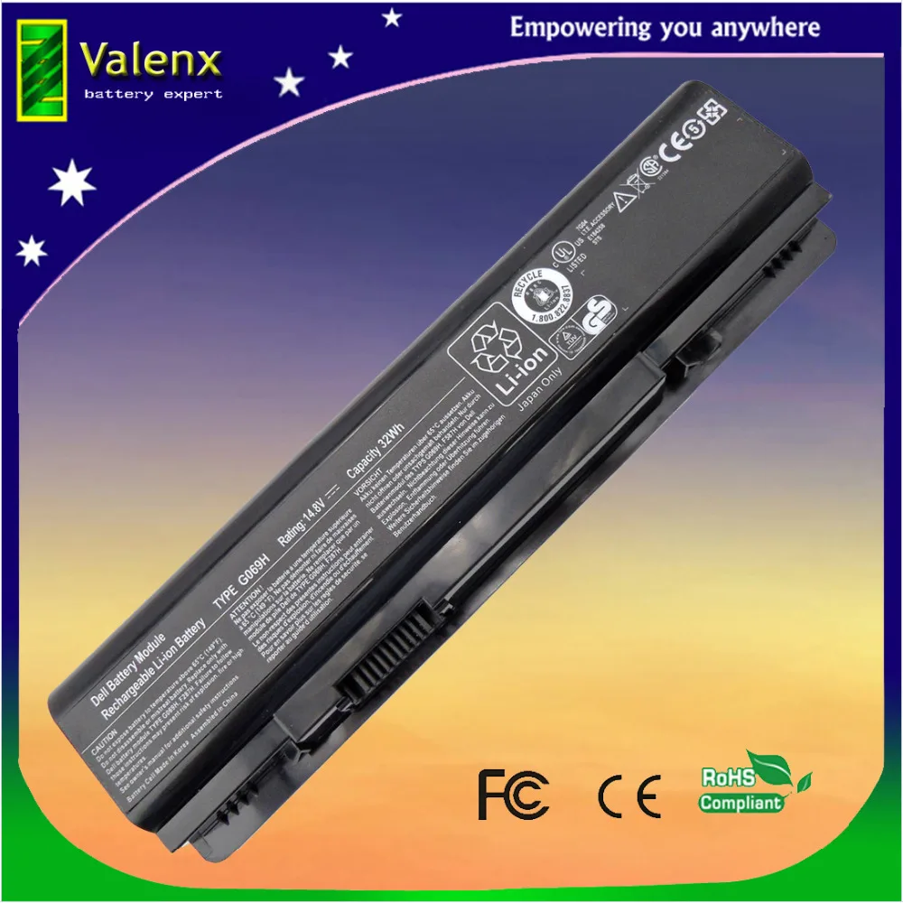 

Laptop Battery 312-0818 451-10673 F287F R988H F287H F286H For Dell Inspiron 1410 Vostro A840 A860 Vostro 1014 1015 1088
