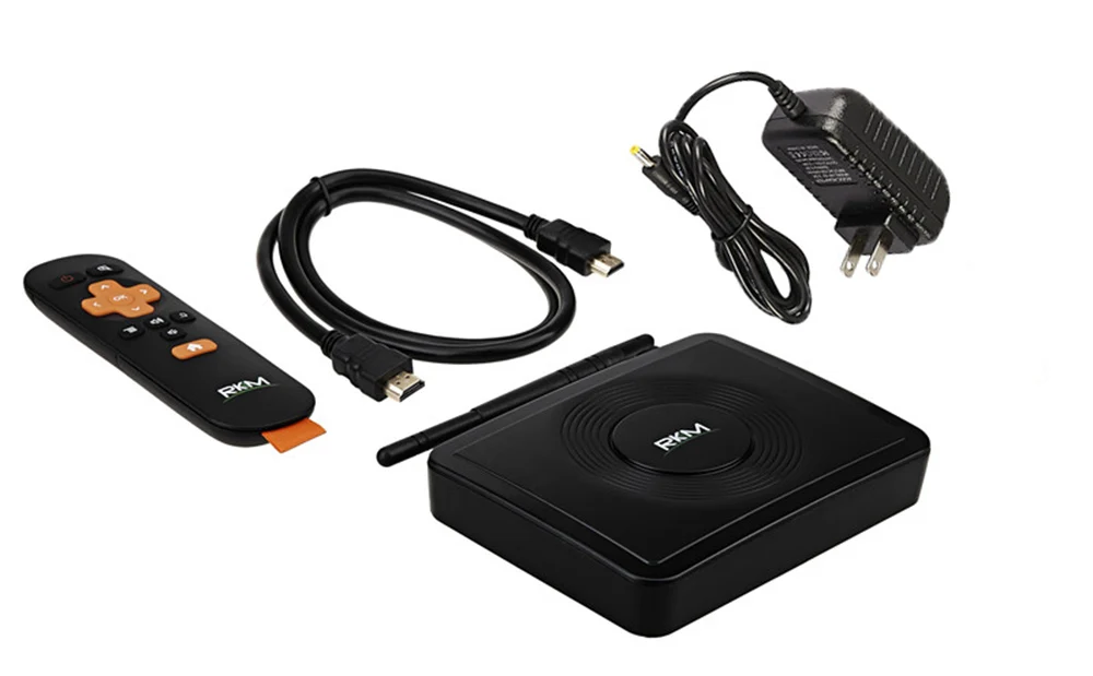 RKM MK22 Android 7,1 tv Box Amlogic S912 Восьмиядерный 64 бит 4 к 2 Гб ОЗУ 16 Гб ПЗУ двухдиапазонный Wifi Bluetooth 4,0 медиальный плеер