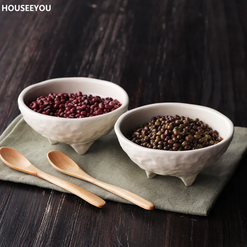 Фарфоровые маленькие миски в японском стиле столовая посуда высшего качества пищевой контейнер для белого