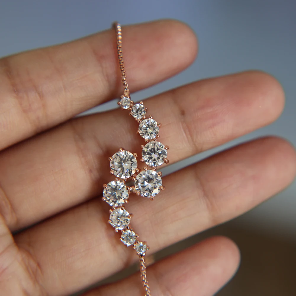 2017 высокое качество изящный AAA + Фианит Шикарные Модные женские ювелирные изделия