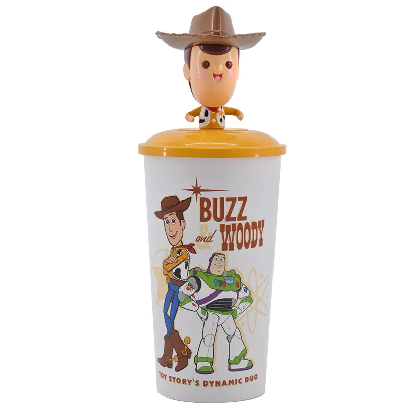 Original Toy Story 4 WOODY Shaking Head Cups BUZZ LIGHTYEAR Popcorn and Buckets Disney Movie Kids Gift Collection | Игрушки и хобби