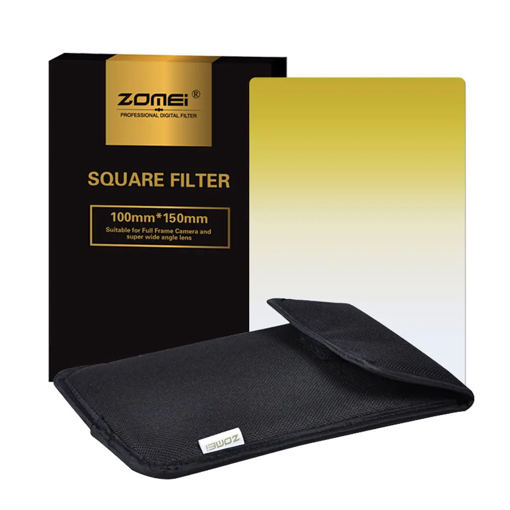 

New Zomei Square Filter 100mm x 150mm Professional Graduated Yellow 100mm*150mm 100x150mm for Cokin Z-PRO Series Lee Holder