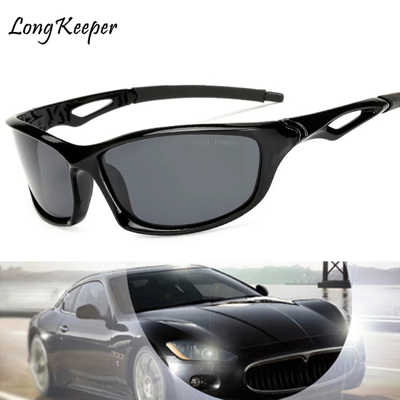 

LongKeeper Hot Sale Polarized Sunglasses Anti Glare Glasses For Safety Driving Sun glasses Yellow Lens With "Long Keeper" LOGO
