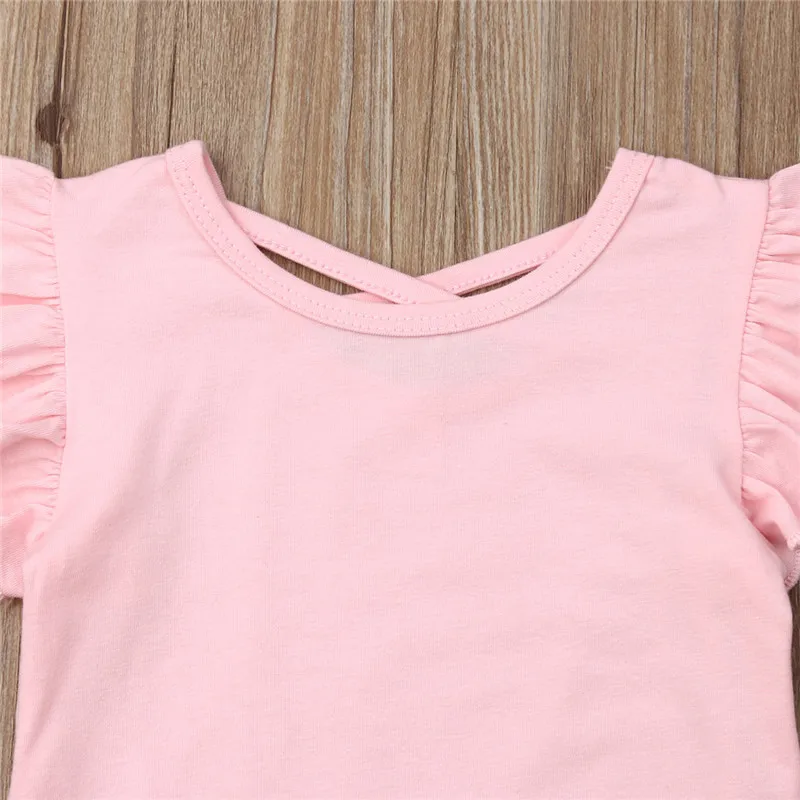 

2pcs Newborn Baby Girl Clothes short sleeve Romper +floral Short Pants Outfits clothes set 0-24M