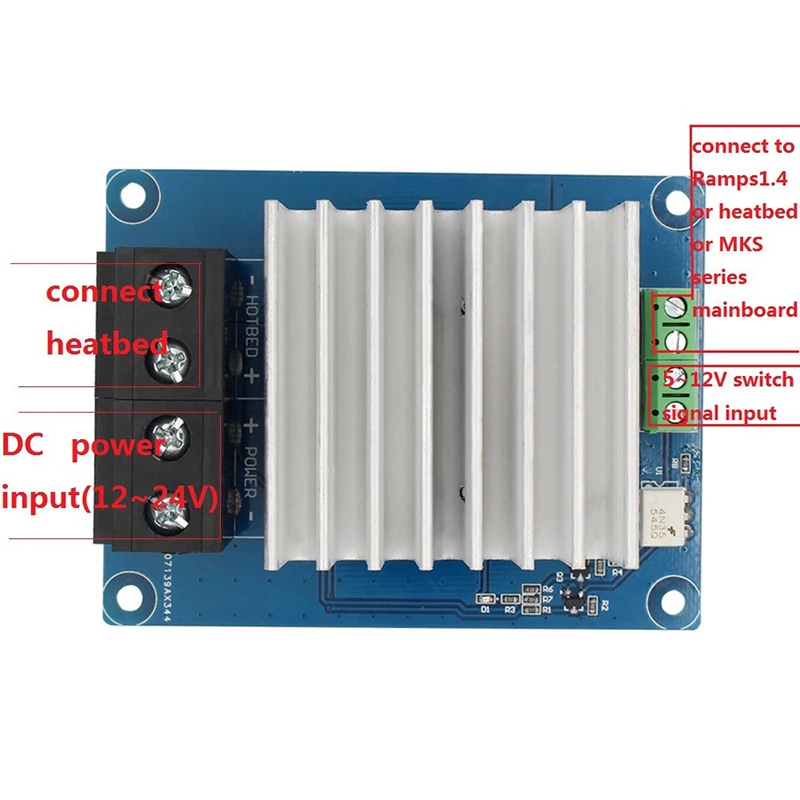 Нагревательный контроллер MKS mosfet для подогревательной платформы ANYCUBIC/экструдера