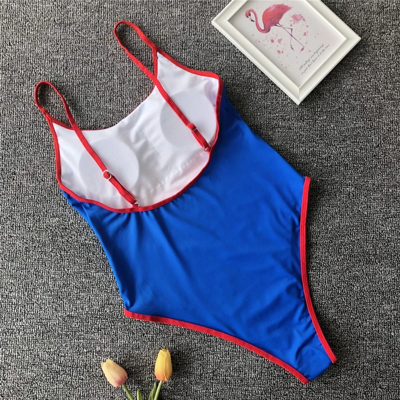 Bikinx письмо красный купальники для малышек 2019 Push up сексуальный купальник женский