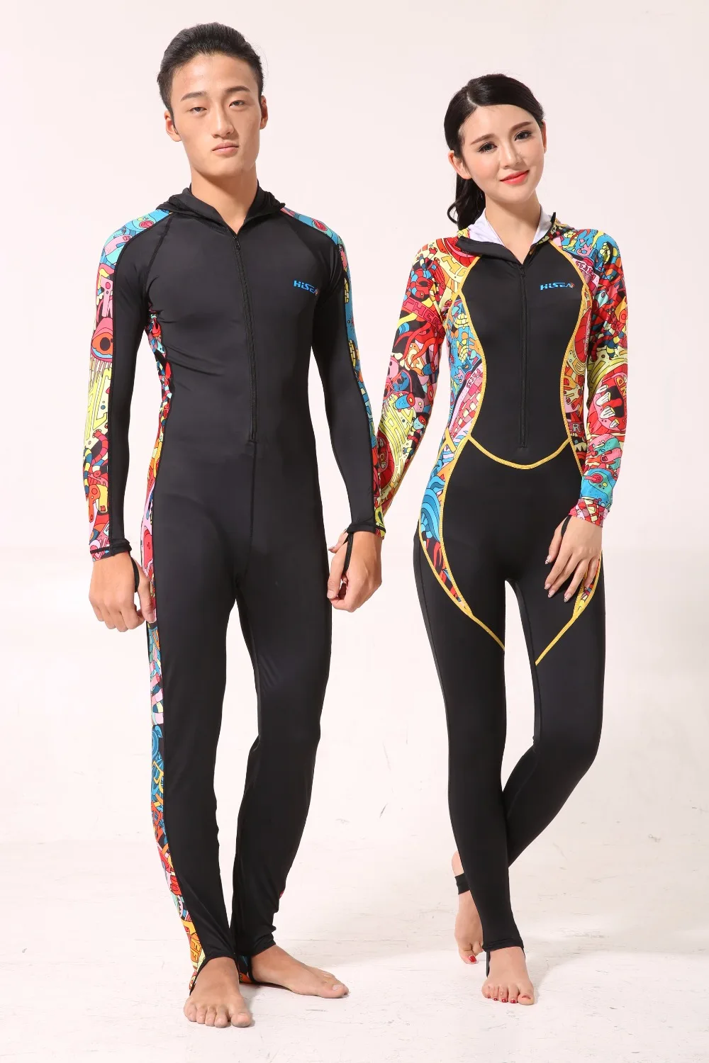 

Lycra Scuba Dive Skins for Men or Women Snorkeling Equipment Water Sports Wet Jump Suits Jumpsuit Swimwear Wetsuit Rash Guards