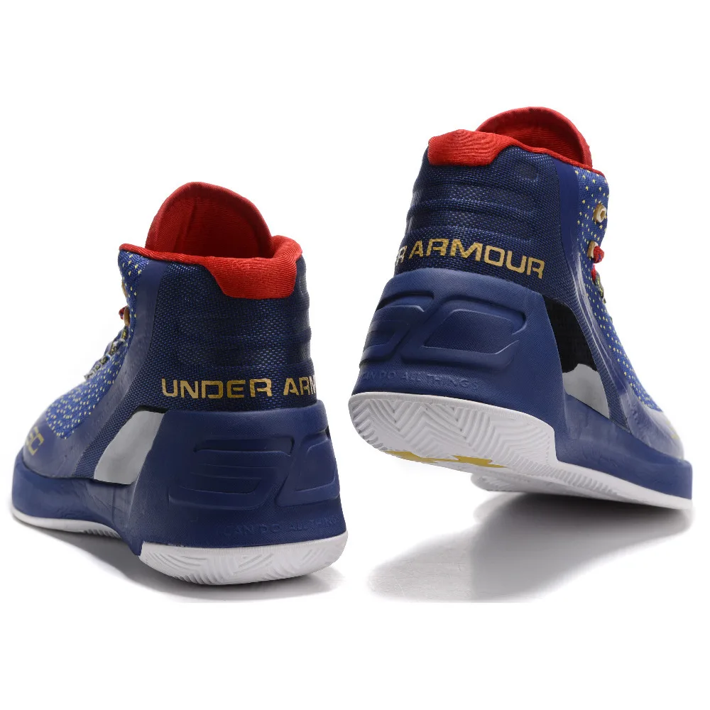 Under Armour Новое поступление UA Для мужчин Карри V3 с seaglass стельки Баскетбол