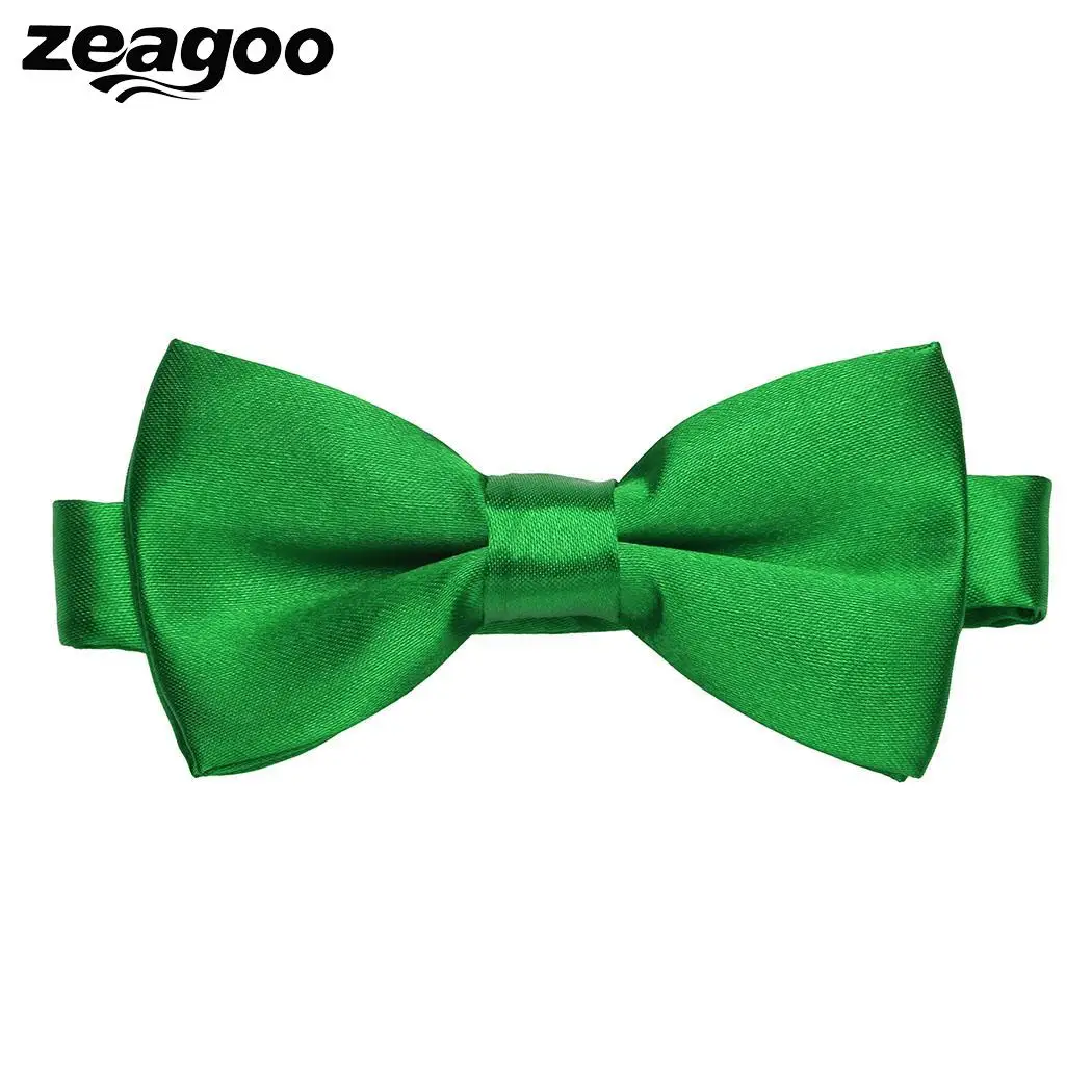 Zeagoo/Новинка 20 цветов однотонная Милая Регулируемая бабочка одежда аксессуары