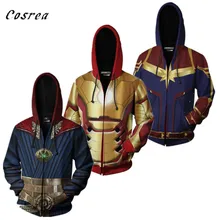 Endgame Quantum Realm 3D Print Hoodies Sweatshirt Superhero Captain America Doctor Strange Coat Jacket Hoodie Men Women