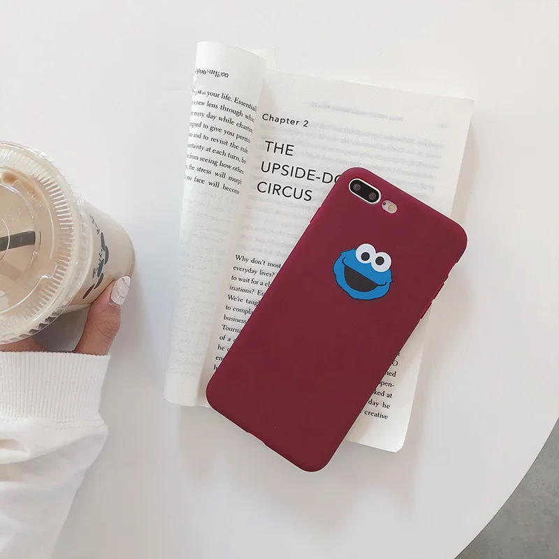 Чехол для iphone 6 6plus 7 8 Plus X Xs Max Xr мягкий силиконовый чехол телефона милый мультяшный