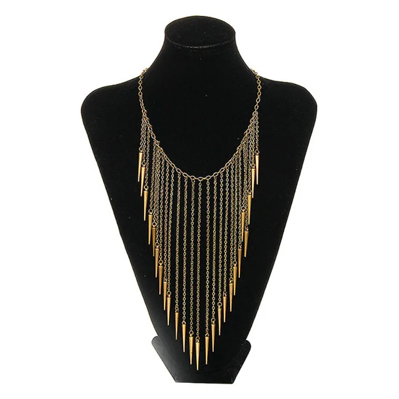 Женское длинное ожерелье чокер из металлического сплава|accessories macbook|necklace