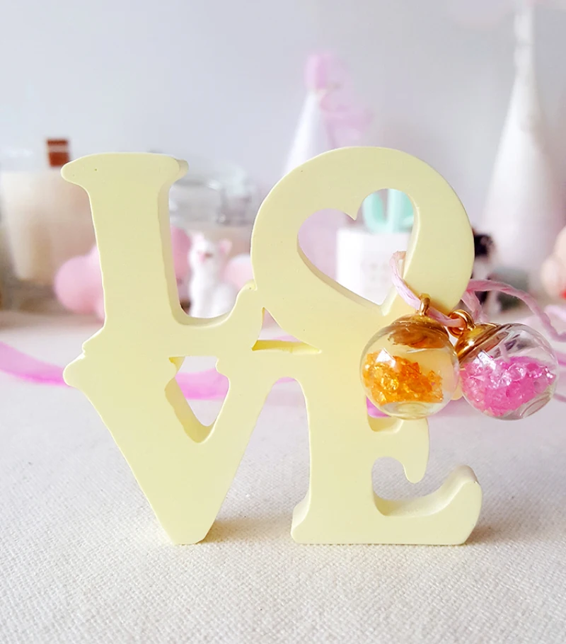 LOVE Uppercase силиконовая форма для кексиков формы романтическое сердце конфеты форма для свадьбы домашний декор для шоколада для выпечки инструмент