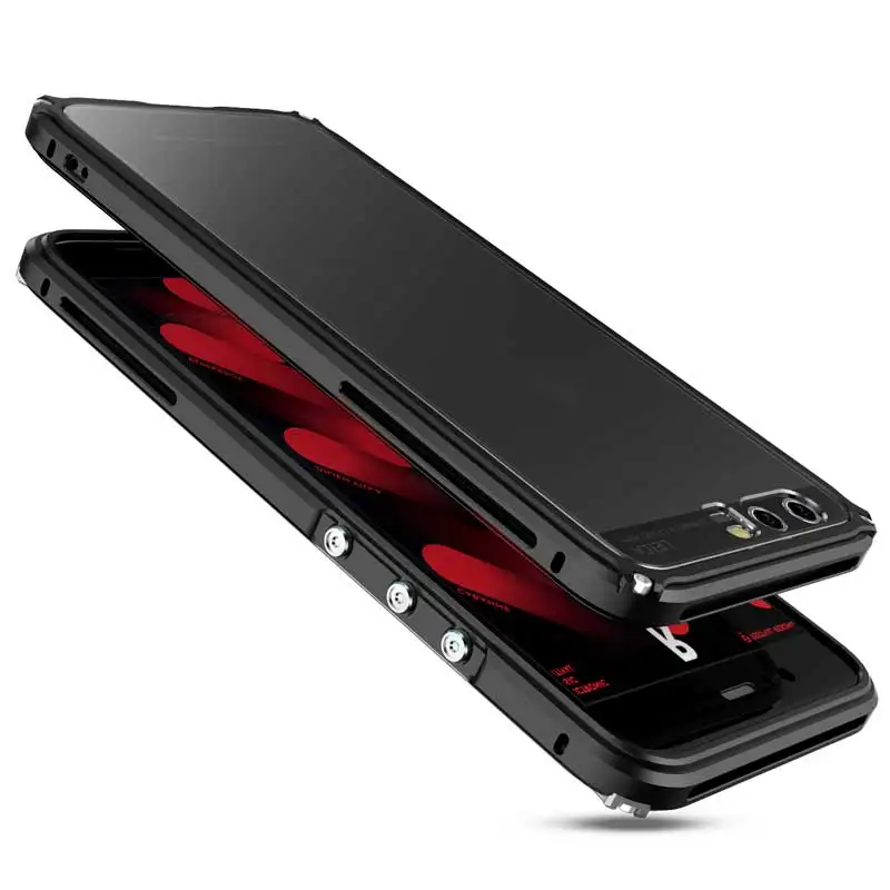 BOBYT для HUAWEI P10 P10plus бампер рамка с задней защитной панелью дизайн Гибридный корпус