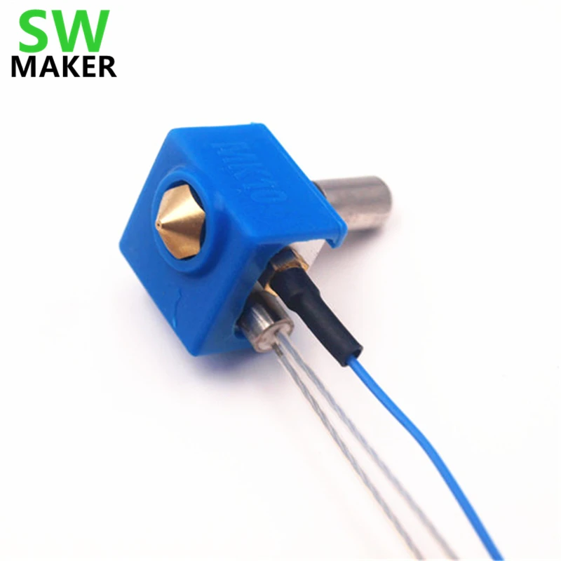 Запасные части для экструдера MK10 hotend 1 75 мм с силиконовым чехлом Flashforge Dreamer/Creator Pro