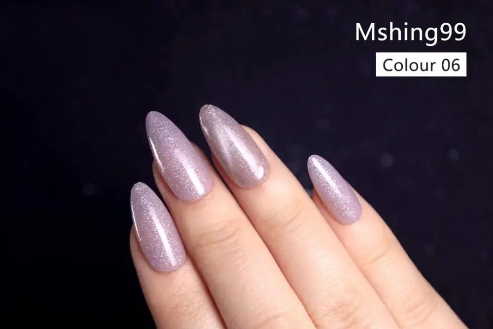 HL06 MSHING99 набор гель-лака все для маникюра полуперманентный Vernis basetop coat УФ светодиодный Гель-лак замочить от ногтей художественный Гель-лак для ногтей - Цвет: HL06