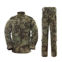 airsfot hunting tactical army uniform set shirt pants uniform kryptek black camouflage combat uniform military outdoor clothing