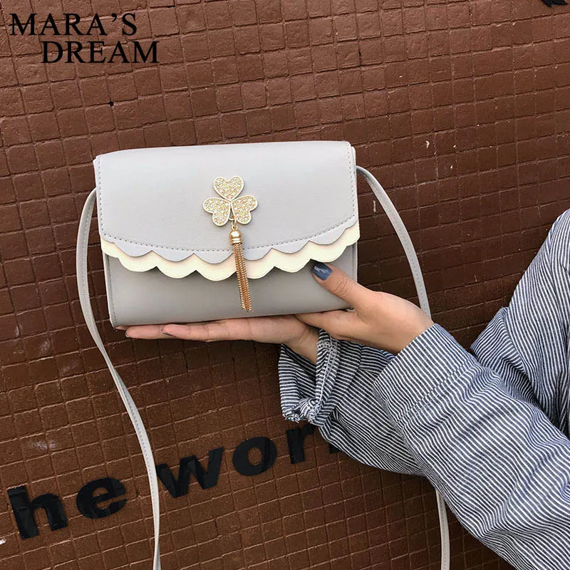 Новая летняя однотонная сумка Mara's Dream маленькая с цветочным декором и