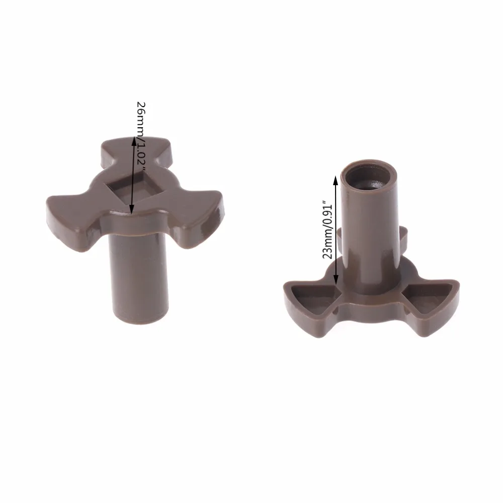 

2Pcs Universal Microwave Turntable Coupler Plate Support Stand Drive Cog Tools