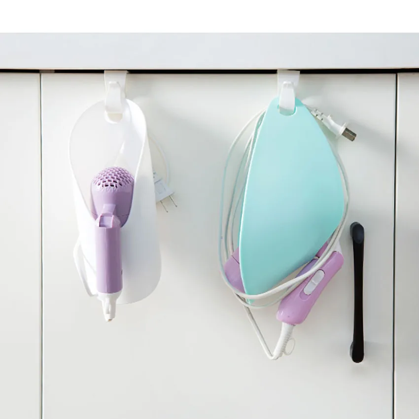 

Innovative Electric Hair Dryer Hanging Ring Holder Storage Support Portable Bathroom Hair Dryer Stand Shelf for Home,Hotel