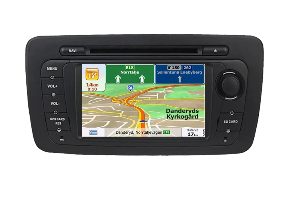 2din Ibiza автомобильный DVD для Seat 7 дюймовый Радио GPS с RDS|Автомобильные