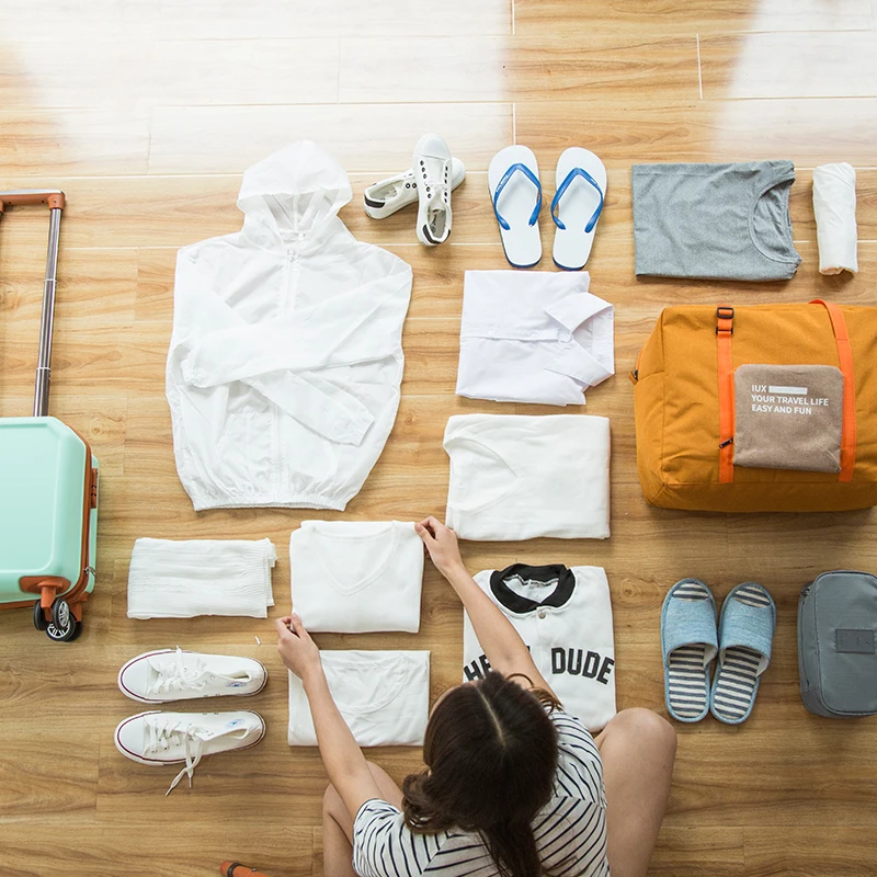 Складная дорожная сумка унисекс водонепроницаемая вместительная