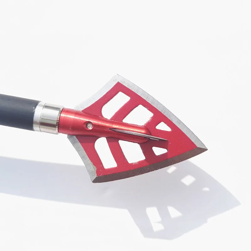 6 шт. лезвие для стрельбы из лука Broadhead 125гр наконечники стрелы стрела нержавеющей