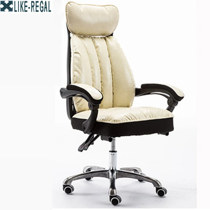 colour13 LIKE REGAL office chair computer chair Household Reclining Swivel chair Chair lift - Цвет: colour13