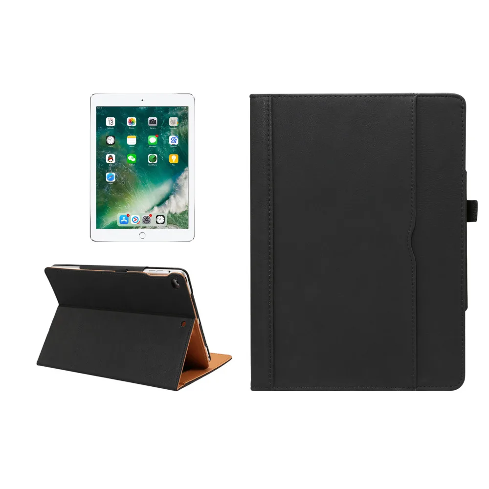 Кожаный чехол подставка на магните для Apple iPad 9 7 2018/2017/Air/Air2|Чехлы планшетов и