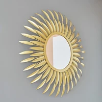 decorative mirror model home wall hanging mirror model soft sofa background entrance mirror wall sunglasses