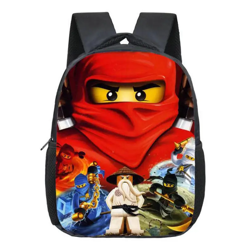 12 дюймовый школьный рюкзак Lego Ninja Batman для детского сада детский девочек и