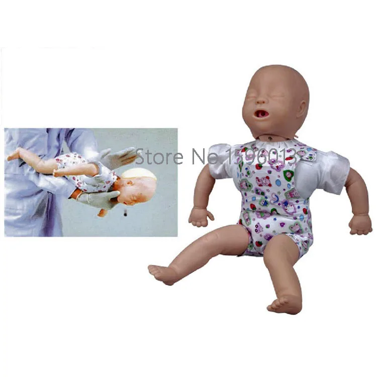 Младенческая/ребенок CPR и обструкция тренировочный Манекен Модель первая помощь