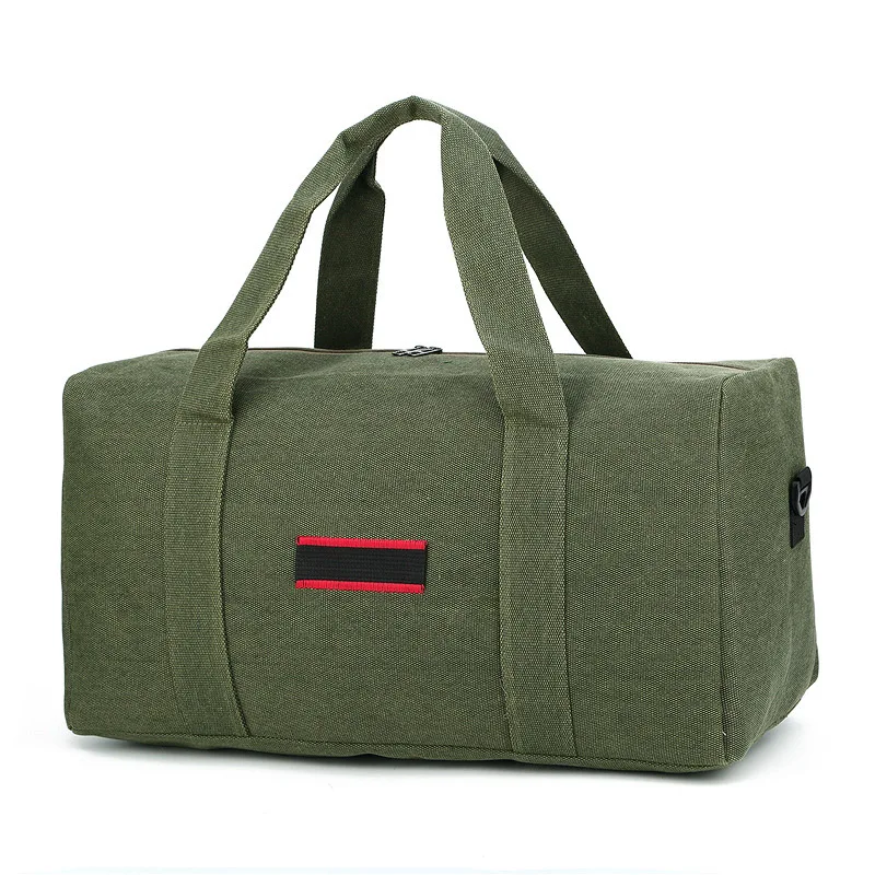 Green Simple Style MARKROYAL, большие вместительные мужские дорожные сумки, сумка для багажа, мужская дорожная сумка для путешествий, сумка через плечо, сумка для выходных - Цвет: Green Simple Style