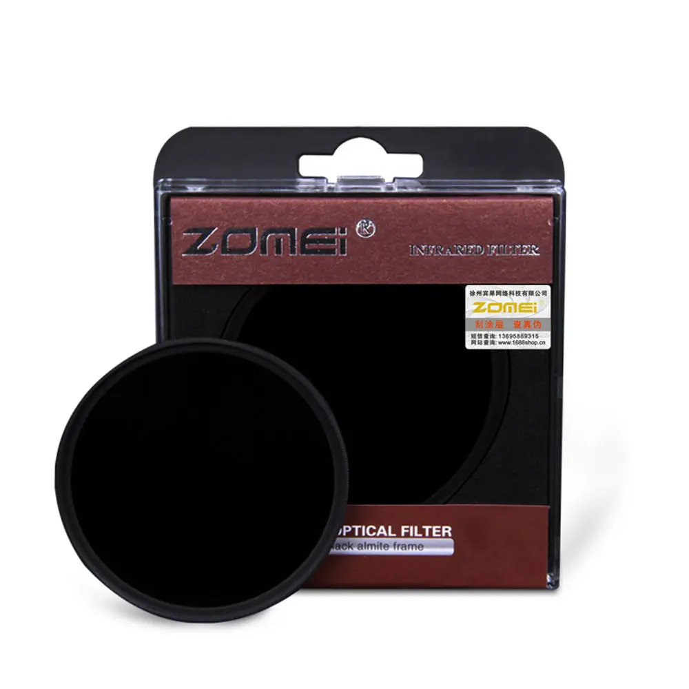 Zomei ИК-фильтр 680/720/760/850/950 нм  для объектива DSLR