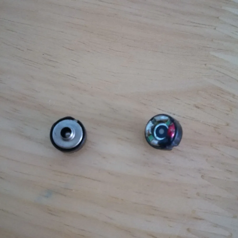 Комплект из 2 предметов 8 мм динамик DIY Наушники Блок HIFI для ремонта гарнитура (1