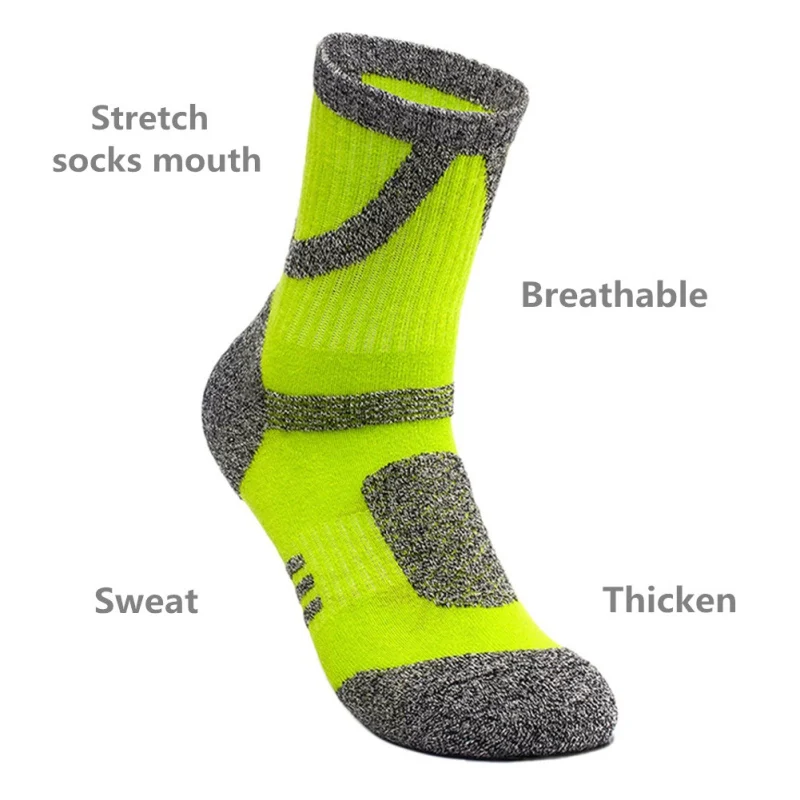 

Breathable Socks Crew Polyester Compression Socks Men Colorful Quick Dry Elasticity Socks H6