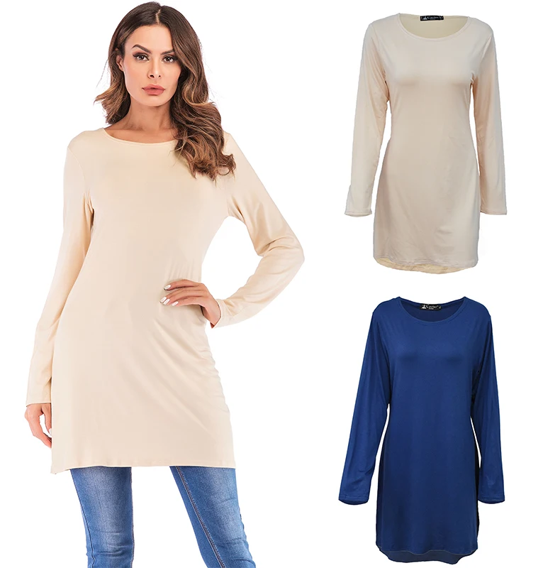 Однотонные непрозрачные качественные топы прямые рукава Повседневная рубашка