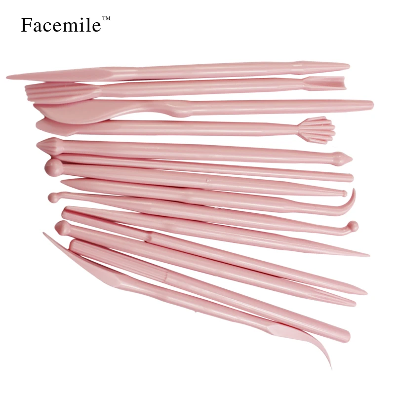 Facemile новый бренд 14 шт. DIY Инструменты для моделирования тортов и цветов Набор