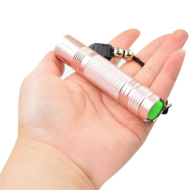 Розовое золото мини портативный велосипедный светильник на открытом воздухе