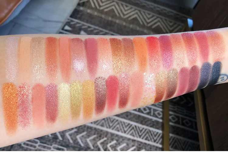 35 цветов Maquillage мерцающие матовые тени для век палитра макияжа пигментированные