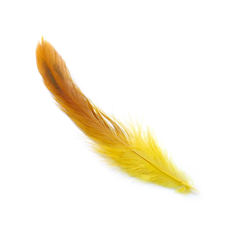 

Hot Sale 50 Pieces Of Natural Dyed Chicken Feather 10-15CM Wedding DIY Jewelry Christmas Decorations Accessories Supplies
