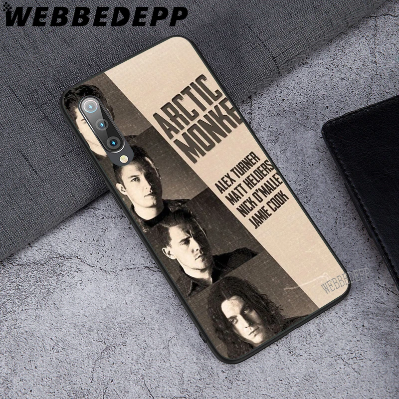 WEBBEDEPP Мягкий чехол из ТПУ с арктическими обезьянами для Xiaomi Mi 6 8 A2 Lite 9 Pro A1 Mix 2s Max 3 F1