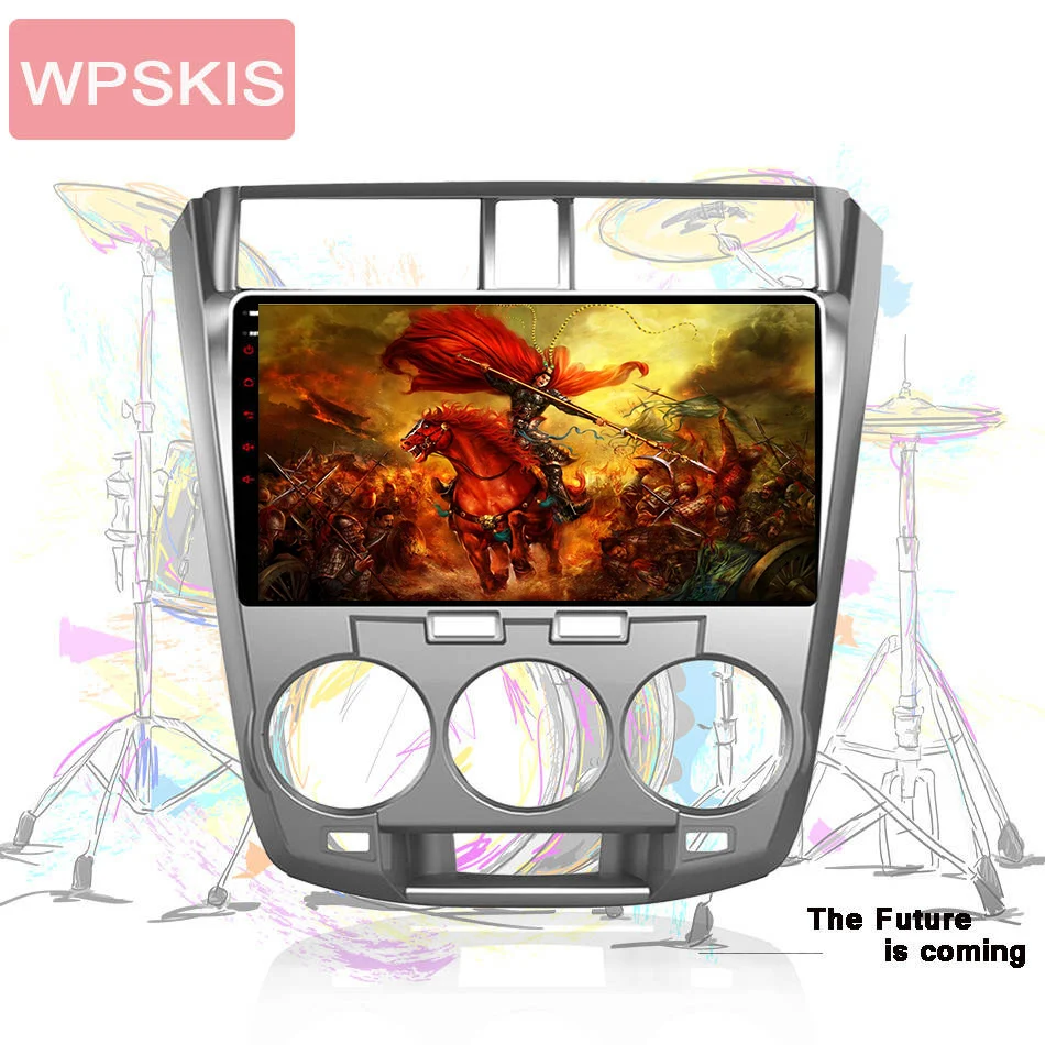 Автомобильный DVD плеер Восьмиядерный 6 ГБ + 128 10 1 дюймов Android 0 4G Wi Fi DAB радио для Honda