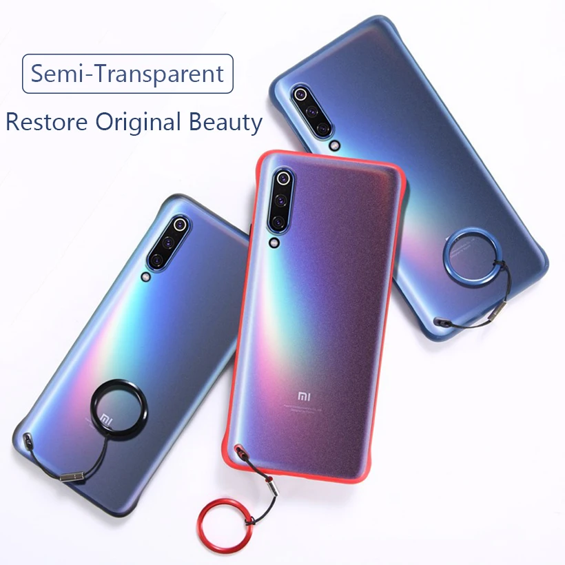 Lainergie чехол для Xiaomi Mi CC9 CC 9 полупрозрачный Бескаркасный Матовый Жесткий