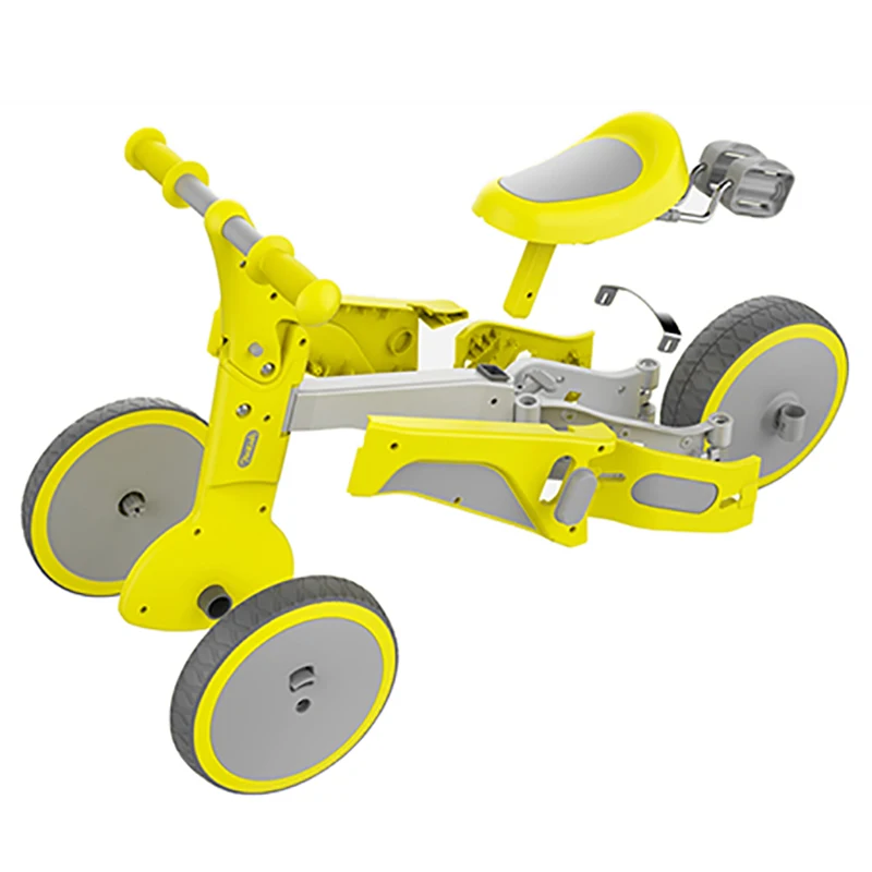 2018 деформируемый баланс автомобиля Tricycle2 в 1 езда и скольжение двойной режим