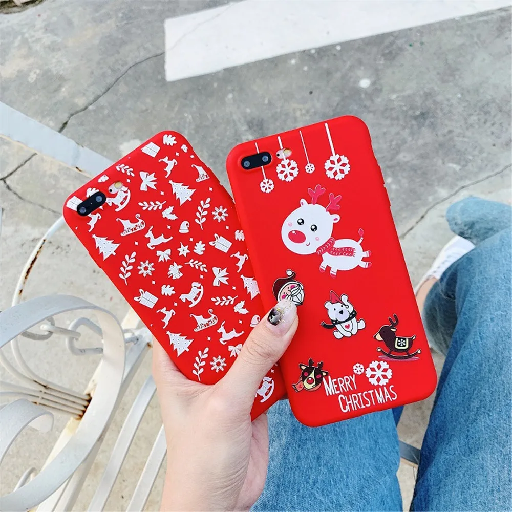 Силиконовый чехол для телефона DanYee Christmas Elements iPhoneXS max милый противоударный