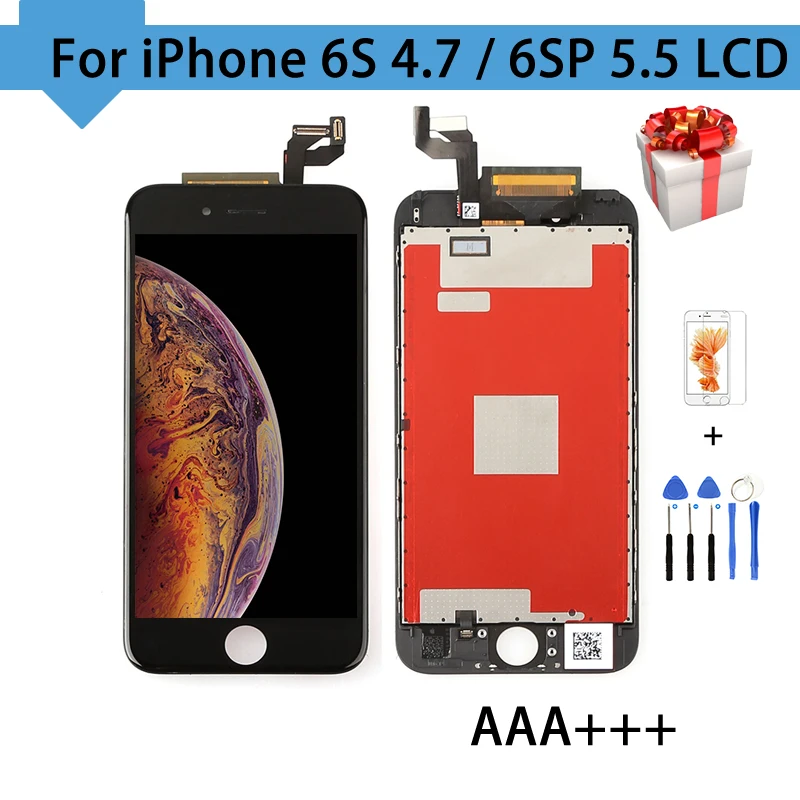 Проверенный 3D сенсорный экран для iPhone 6S Plus ЖК-дисплей качество AAA дигитайзер в