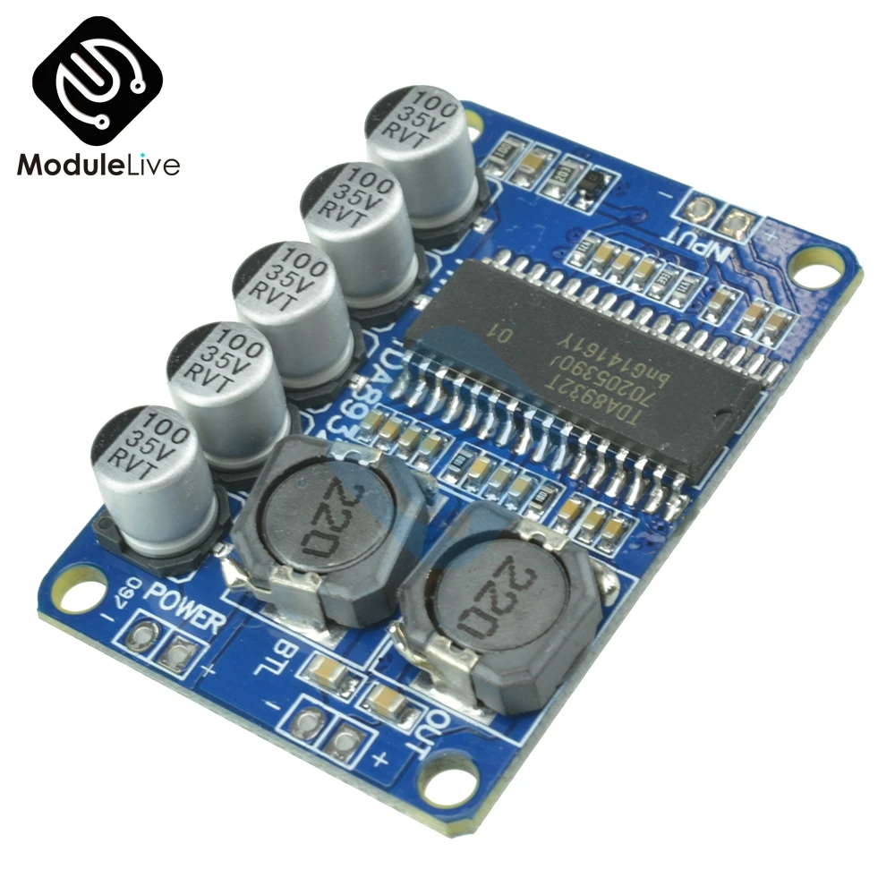 TDA8932 AMP 35W цифровой усилитель плата модуль моно низкий источник питания стерео Diy