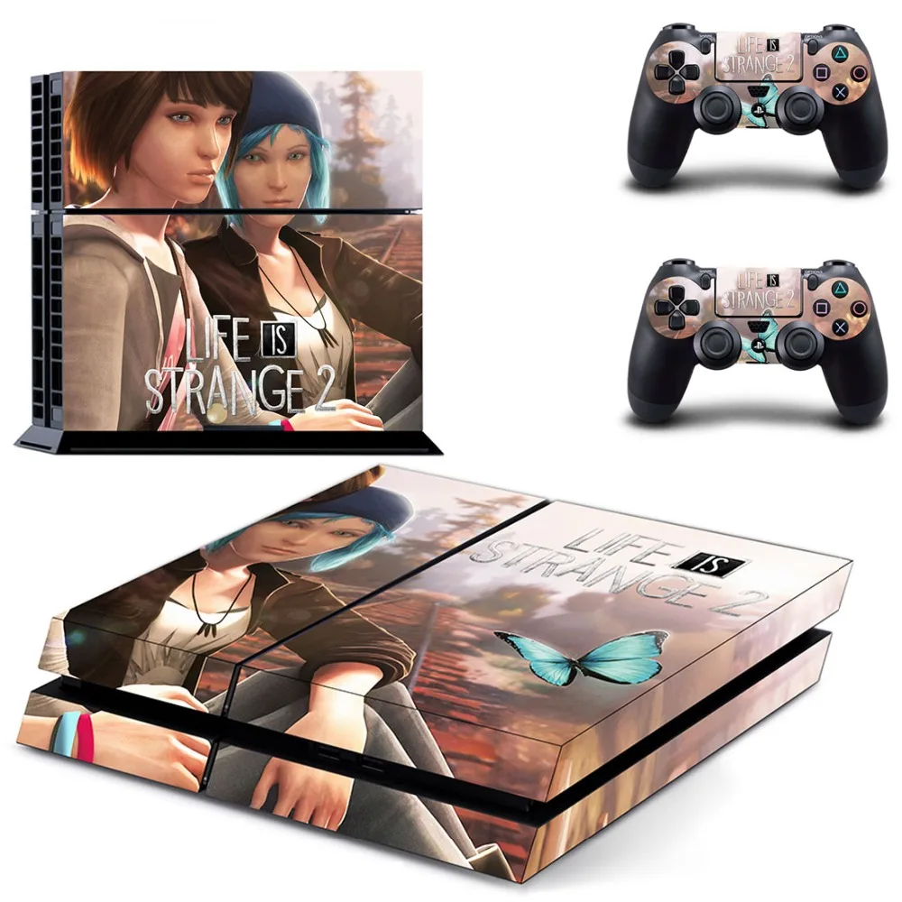 Жизнь странная 2 PS4 кожи Стикеры наклейка для Sony Игровые приставки 4 консоли и